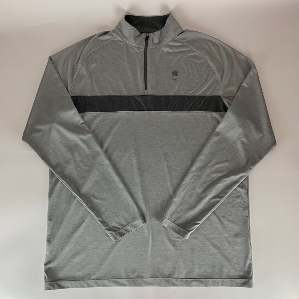 Black Clover Live Lucky Taupe Athletic Pullover Mens Large
